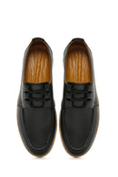 Men's Black Leather Casual Shoes | Derimod