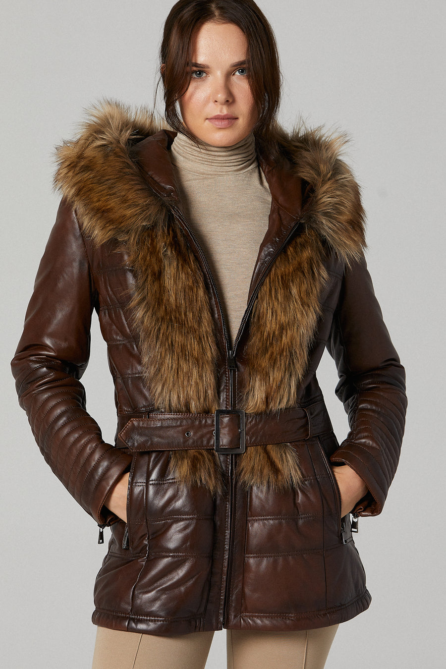 Cornelia Women's Leather Jacket