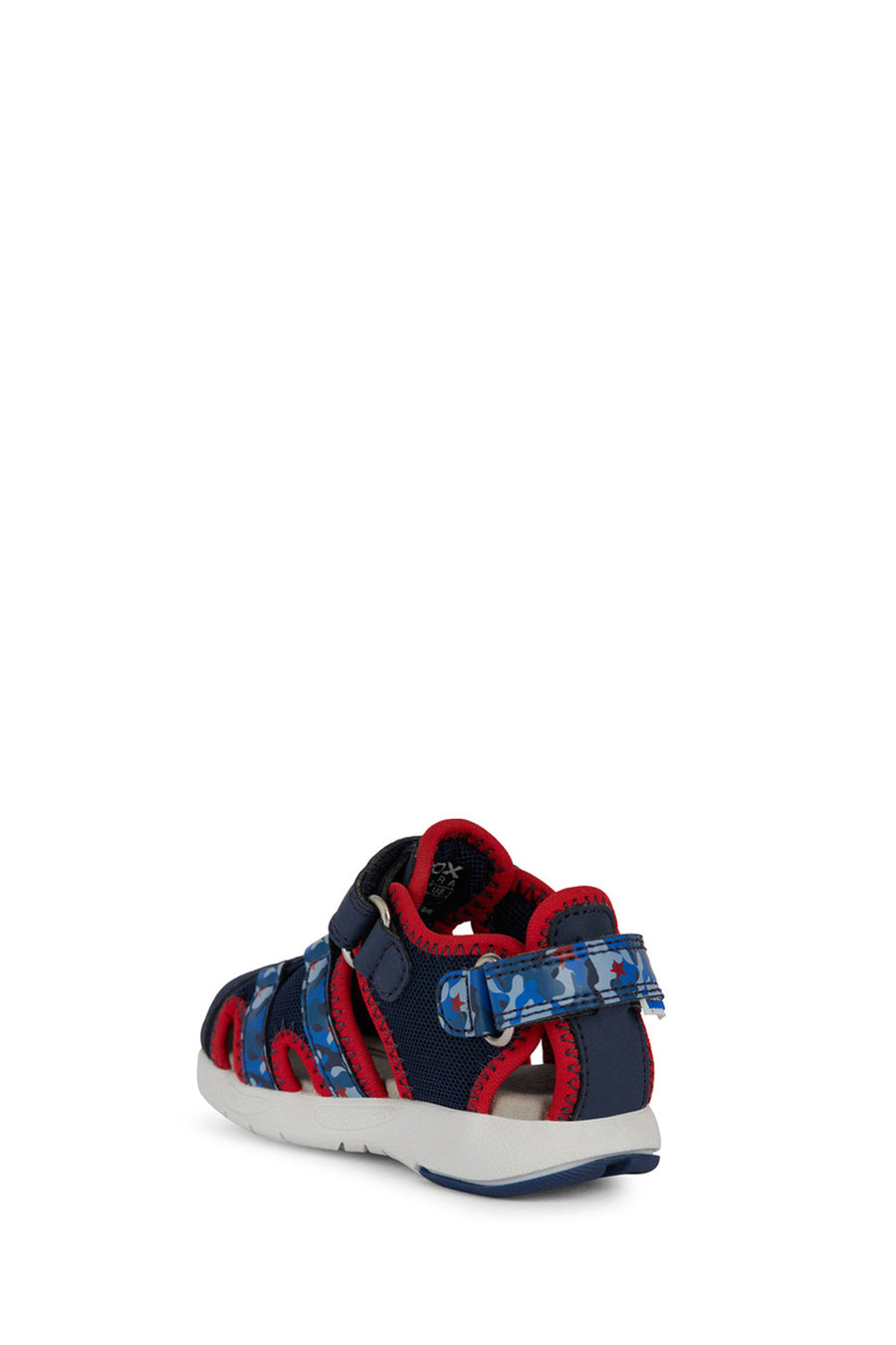 Geox Baby Boy Multicolored Multy Strap Leather Sandals