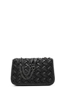 Women's Black Long Strap Crossbody Bag | Derimod