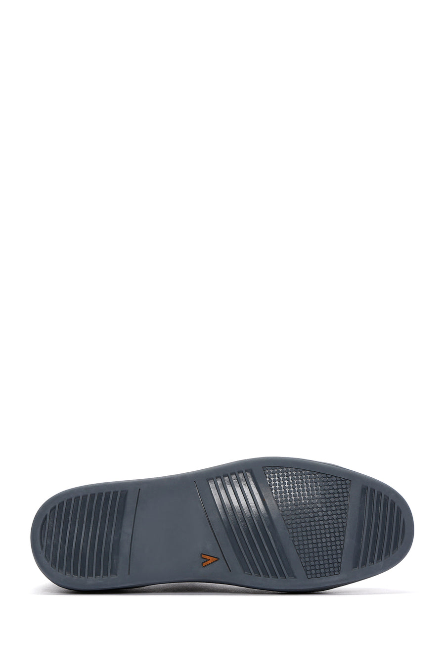 Erkek Lacivert Deri Sneaker