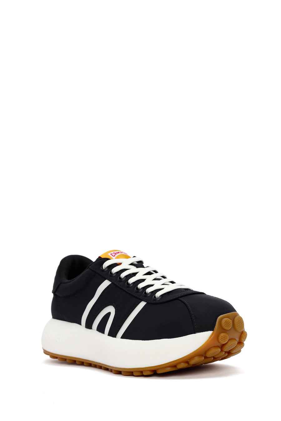 Camper Men's Black Pelotas Athens Lace-Up Fabric Sneakers