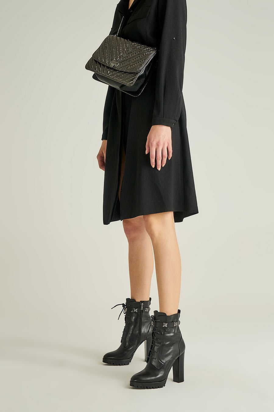 Women's Stretch Leather Boots