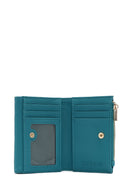 Women's Blue Wallet | Derimod