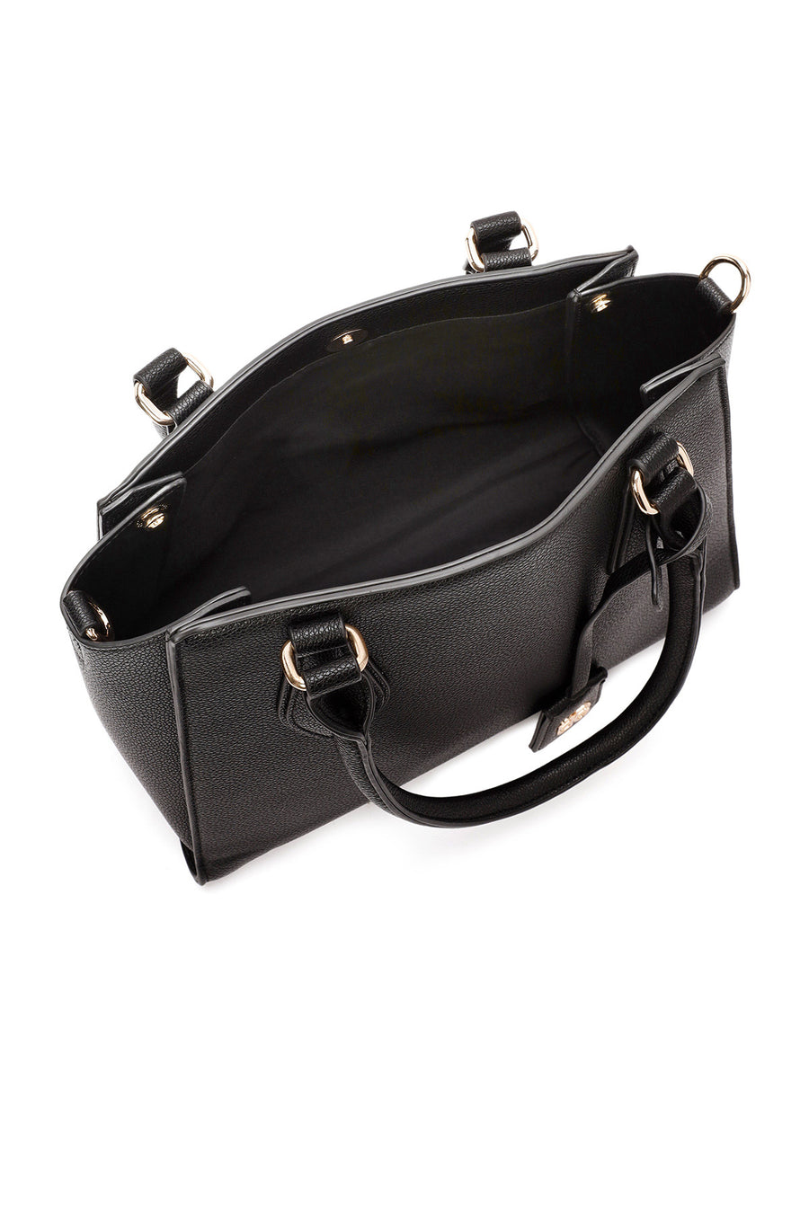 Women's Black Long Strap Shoulder Bag