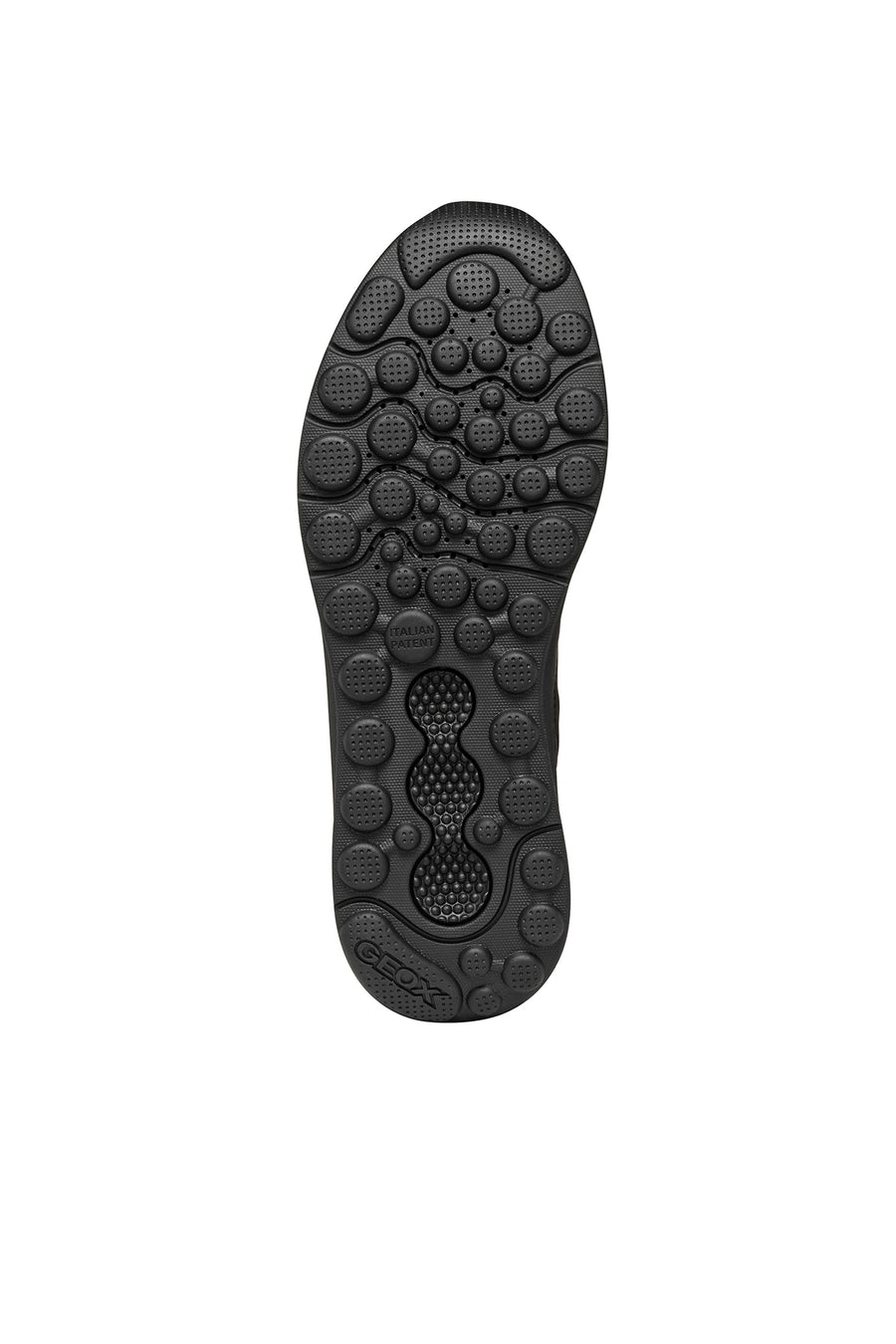 Geox Erkek Siyah Spherica Actif X2 Abx Bağcıklı Waterproof Deri Sneaker