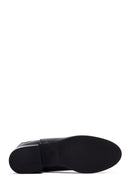 Woman Black Thick-Heeled Chelsea Boots | Derimod