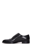 Men's Black Leather Oxford Classic Shoes | Derimod