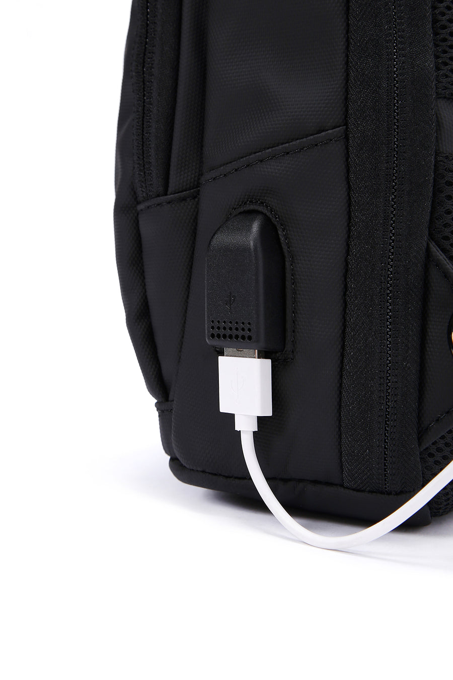 D-Pack Erkek Siyah Teknolojik Kumaş Çapraz Çanta