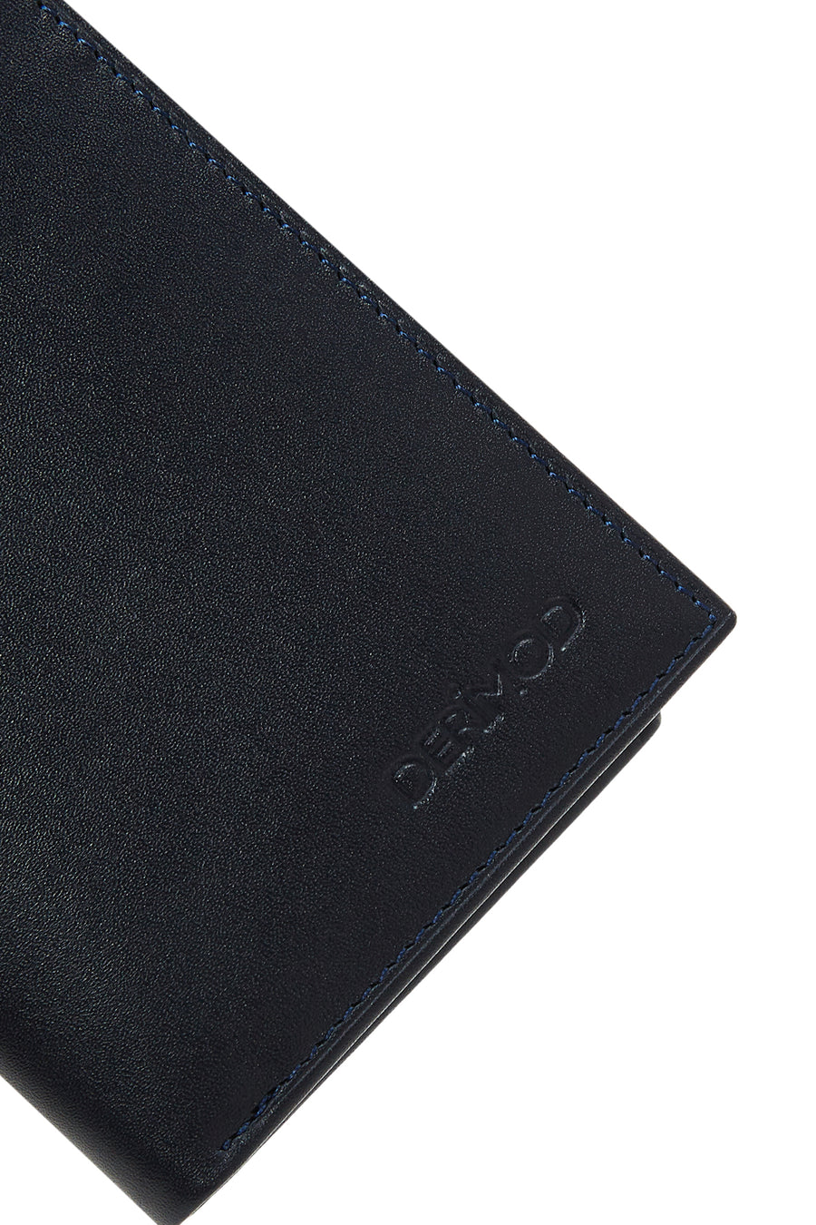 Men's Navy Blue Leather Wallet