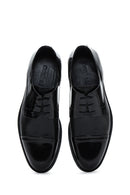 Men's Leather Patent Leather Classic Shoes | Derimod