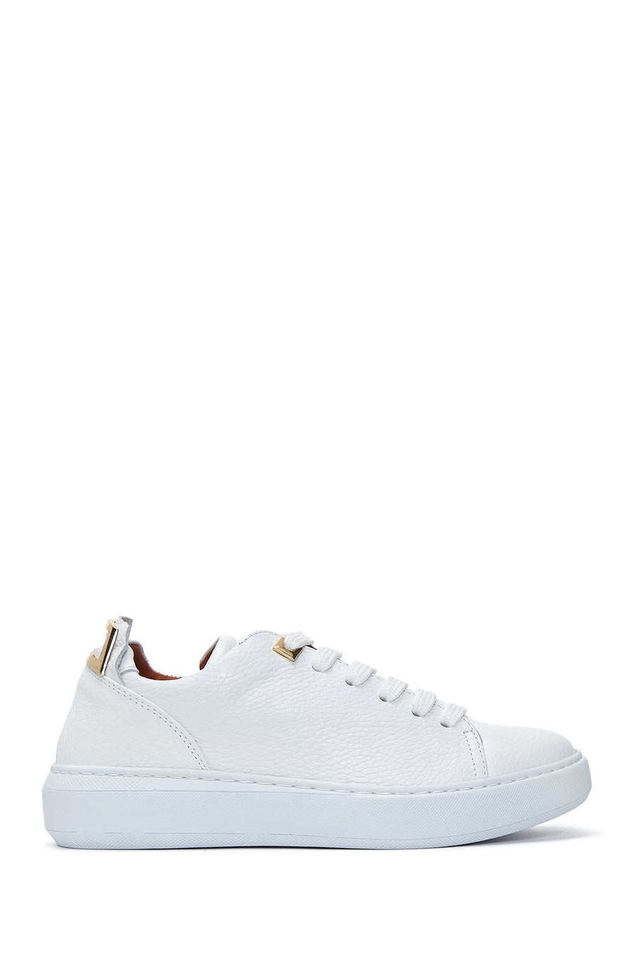 Kadın Beyaz Deri Sneaker 23WFD1304FT | Derimod