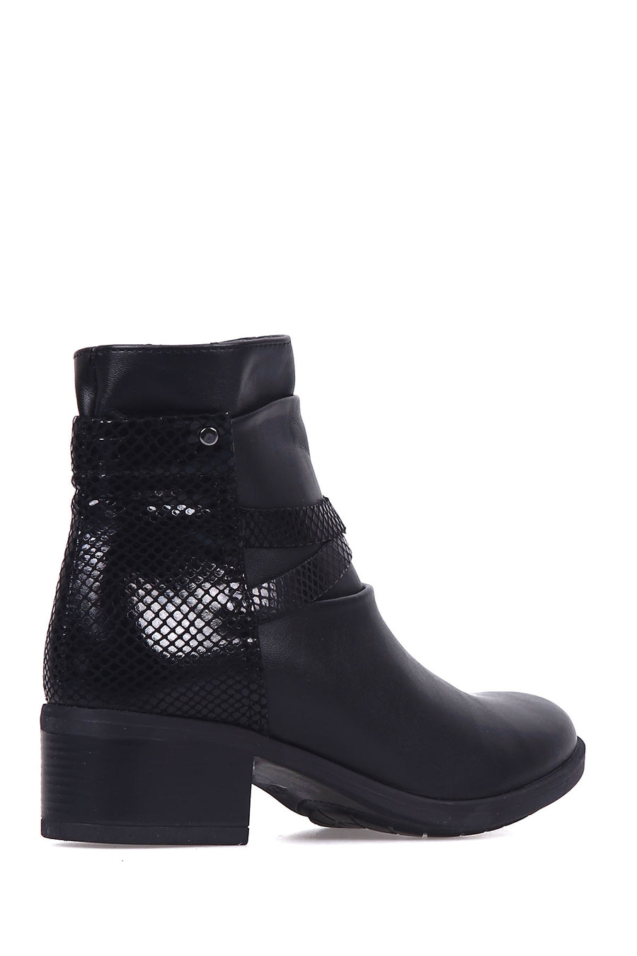 Crocodile Patterned Women's Boots
