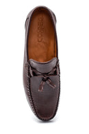 Men's Leather Tassel Detailed Loafer | Derimod