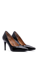 Women's Black Patent Leather Stiletto | Derimod