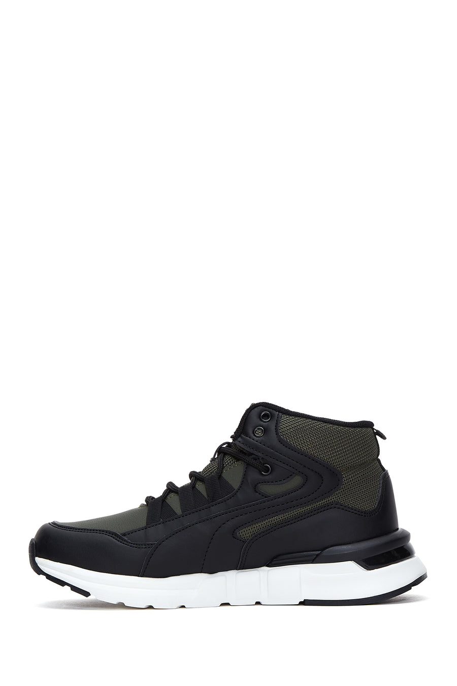 Men's Khaki High Top Sneaker