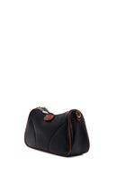 Woman Black Casual Shoulder Bag with Long Strap | Derimod