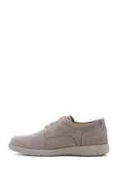 Men's Mink Lace-Up Nubuck Leather Casual Shoes | Derimod