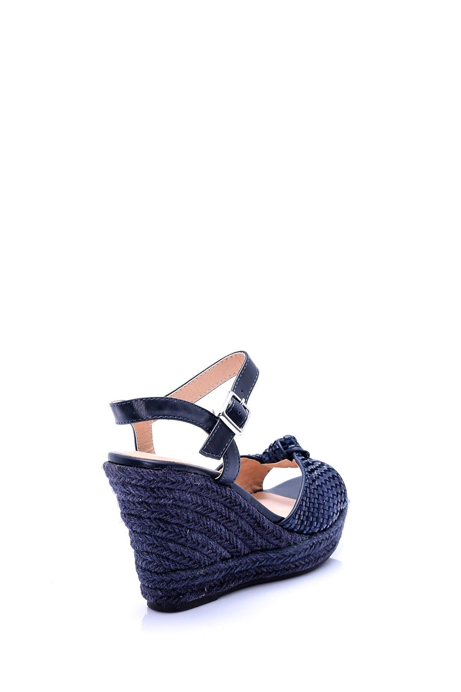 Women's Straw Wedge Heeled Sandals