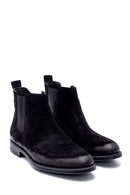 Men's Leather Suede Chelsea Boots | Derimod