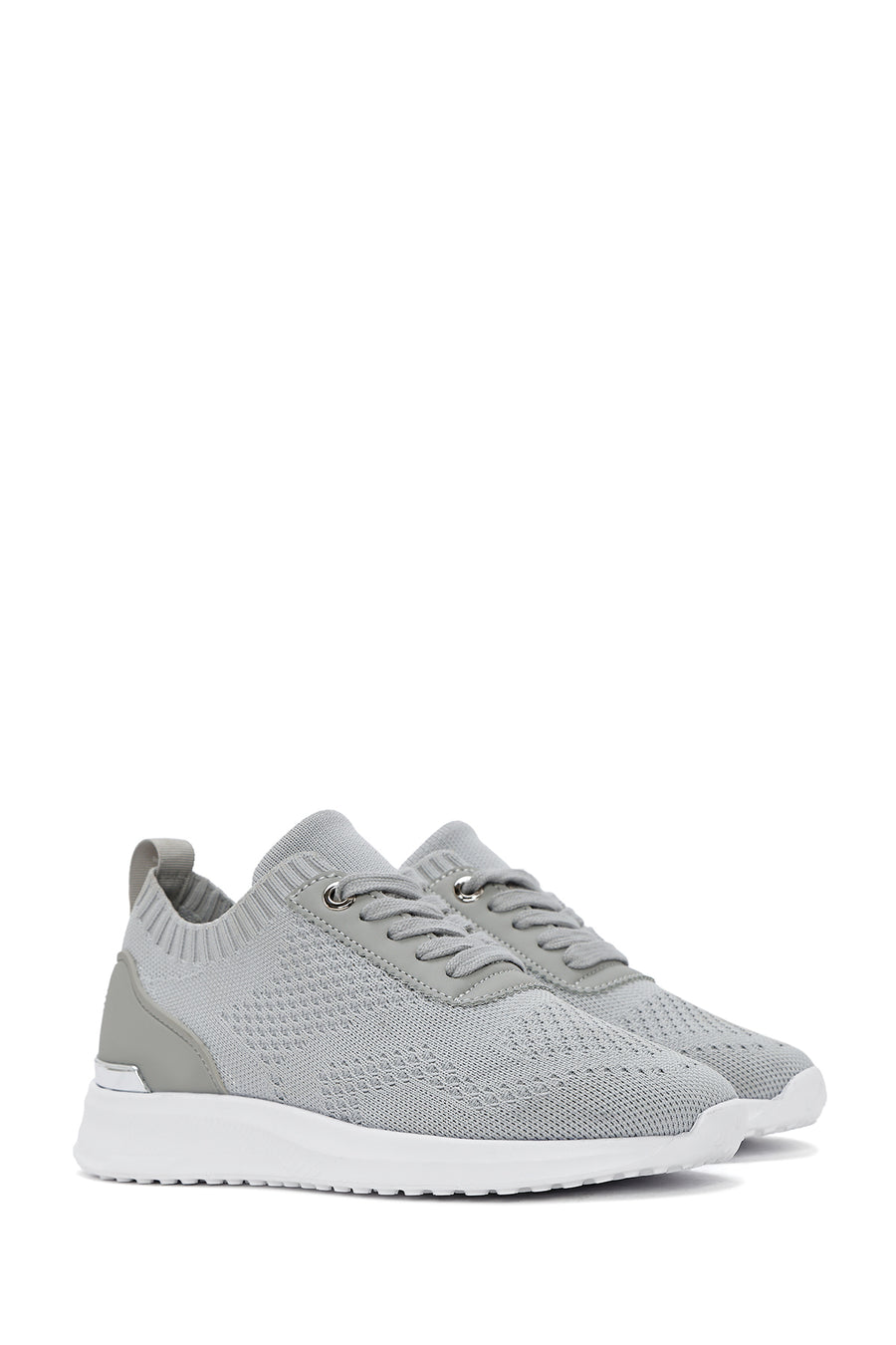 Derimod Zero Women's Gray Lace-up Sneaker