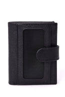 Men's Black Leather Card Holder | Derimod