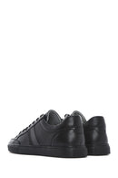 Men's Black Lace-up Leather Sneaker | Derimod