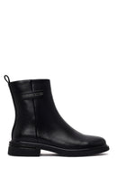 Women's Black Zipper Boots | Derimod