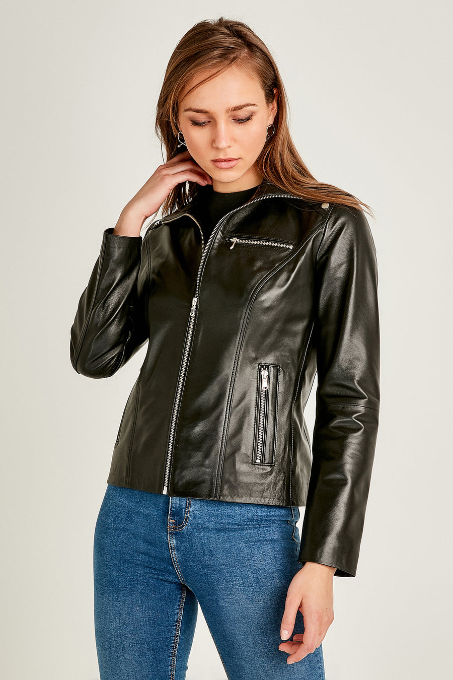 Claris Women's Leather Jacket