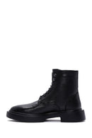 Men's Black Leather Boots | Derimod