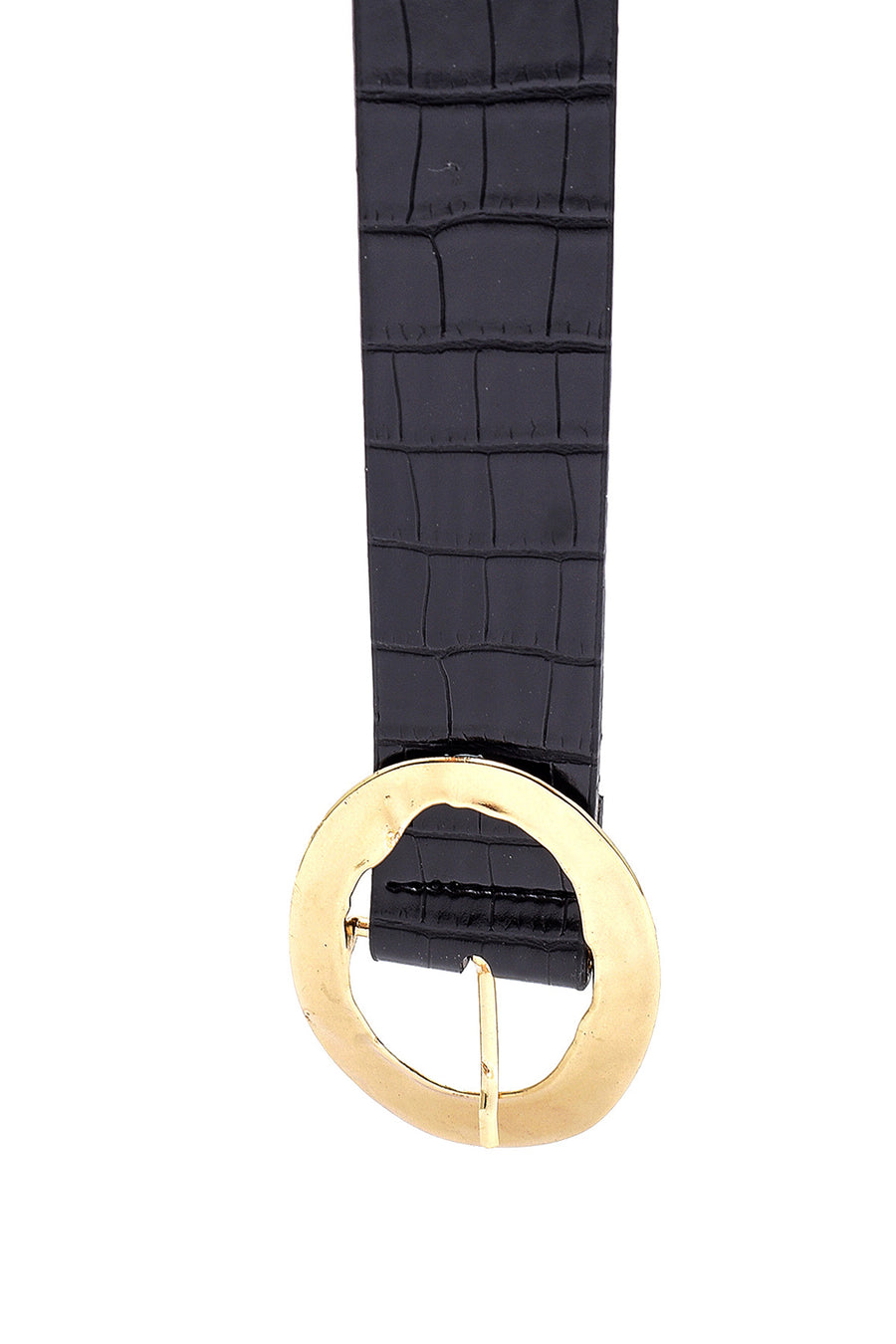 Women's Crocodile Patterned Belt