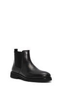 Men's Black Leather Boots | Derimod