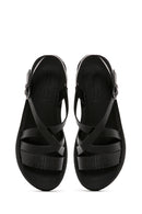 Women's Black Ankle Strap Sandals | Derimod