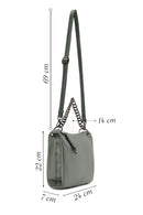 Women's Gray Long Strap Crossbody Bag | Derimod