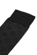 Men's Black Long Socks | Derimod