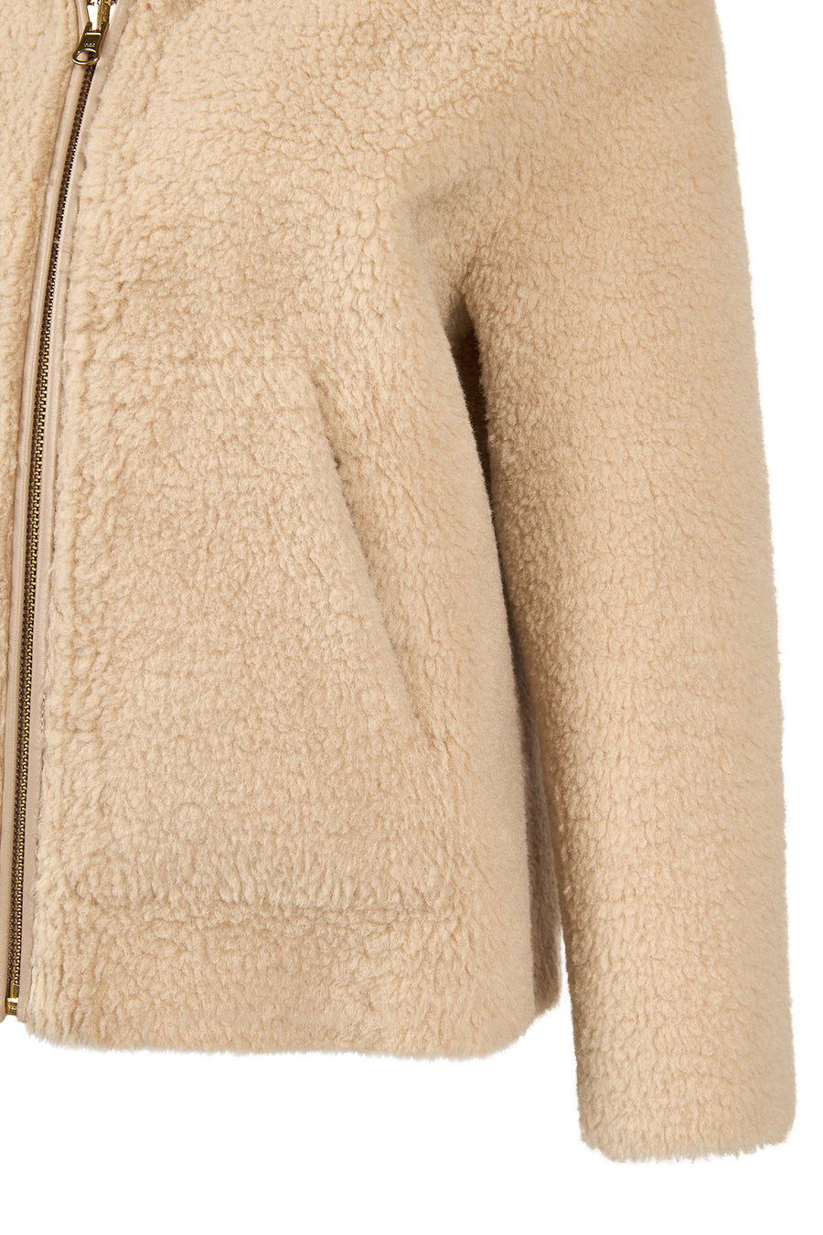 Gardena Women's Beige Reversible Teddy Coat