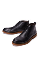 Men's Black Leather Boots | Derimod