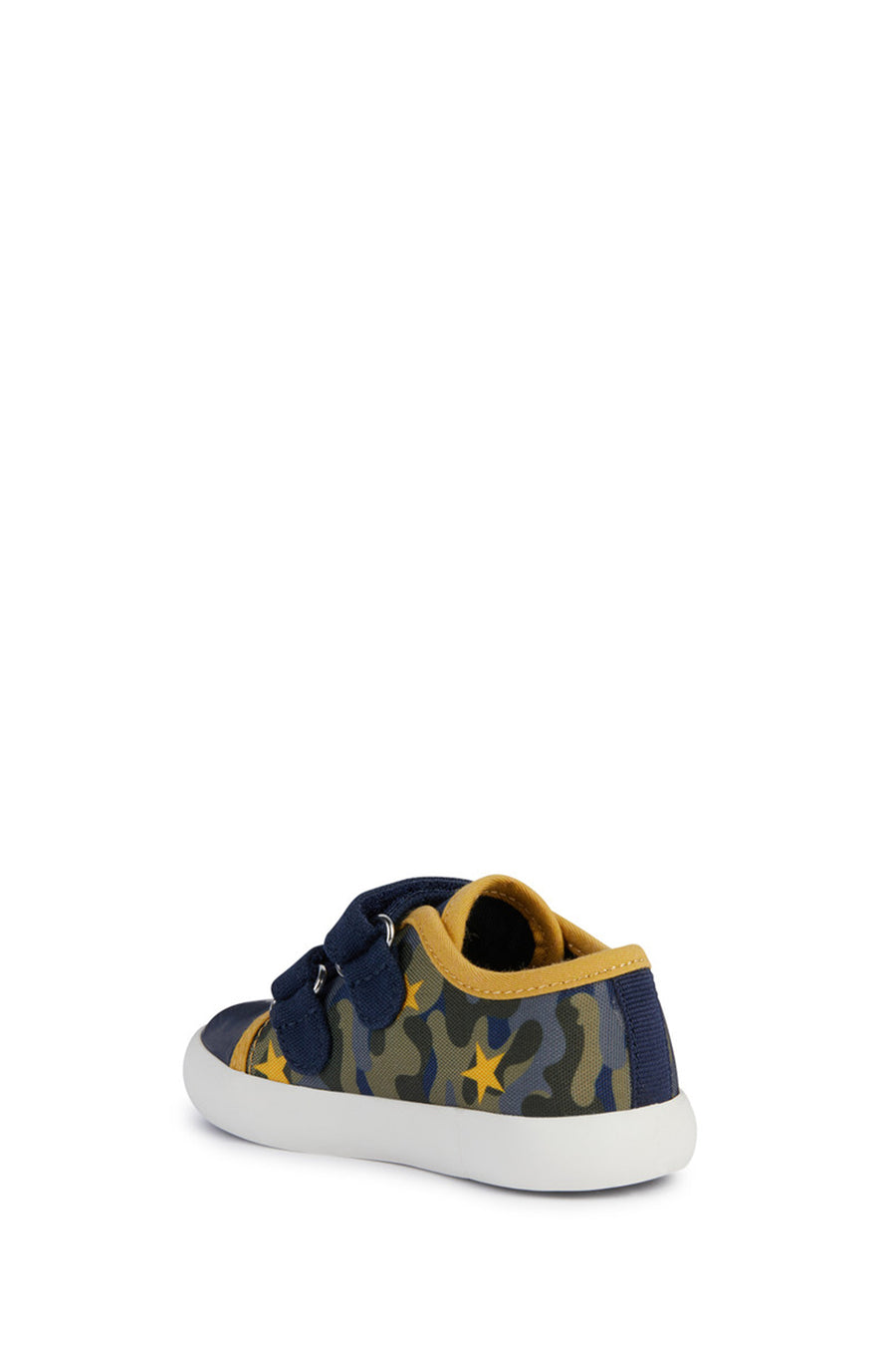 Geox Baby Boy Navy Blue Fabric Sneakers