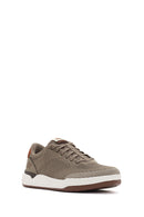 Skechers Men's Beige Corliss - Dorset Lace-Up Fabric Sneakers | Derimod