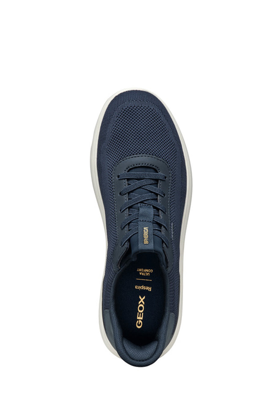 Geox Erkek Lacivert U Spherica Plus A - Knit.Te + Sy Bağcıklı Sneaker
