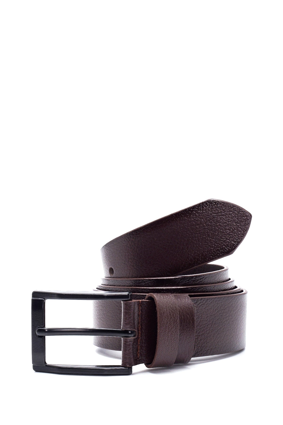 Men's Brown Leather Belt 000A2D1302118 | Derimod