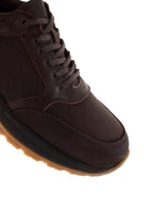 Erkek Kahverengi Kalın Tabanlı Casual Deri Ayakkabı | Derimod