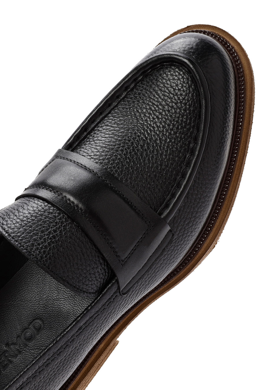 Men's Black Leather Classic Loafer