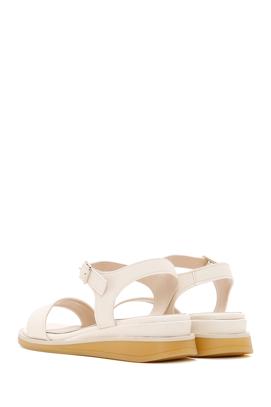 Women's Ecru Comfort Sandals