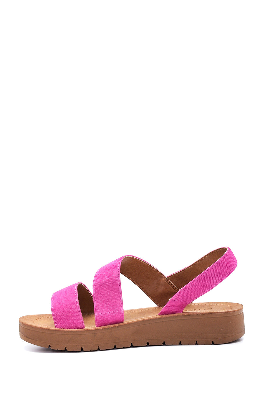 Kadın Pembe Casual Düz Sandalet